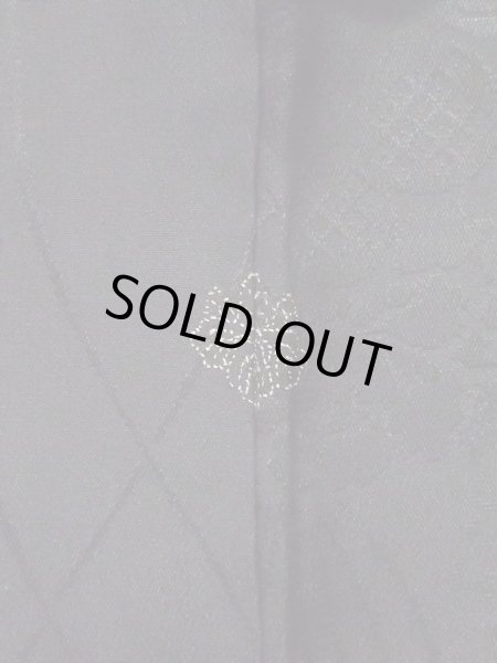 画像3: K1020B  羽織 女性用着物  シルク（正絹）   ブラウン（茶色）, かのこ 【中古】 【USED】 【リサイクル】 ★★★☆☆ (3)