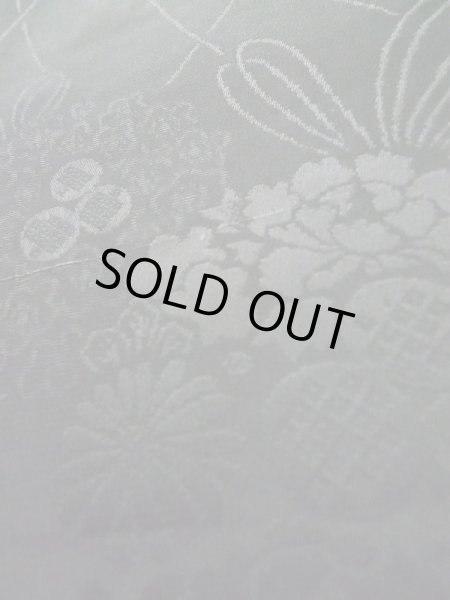 画像9: K1020B  羽織 女性用着物  シルク（正絹）   ブラウン（茶色）, かのこ 【中古】 【USED】 【リサイクル】 ★★★☆☆ (9)