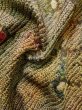 画像12: K1020C  羽織 女性用着物  シルク（正絹）   マルチカラー, 抽象的模様 【中古】 【USED】 【リサイクル】 ★★★☆☆ (12)