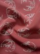 画像12: K1020G  羽織 女性用着物  シルク（正絹） 薄い  ピンク, 花 【中古】 【USED】 【リサイクル】 ★★☆☆☆ (12)