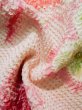 画像13: K1020G  羽織 女性用着物  シルク（正絹） 薄い  ピンク, 花 【中古】 【USED】 【リサイクル】 ★★☆☆☆ (13)