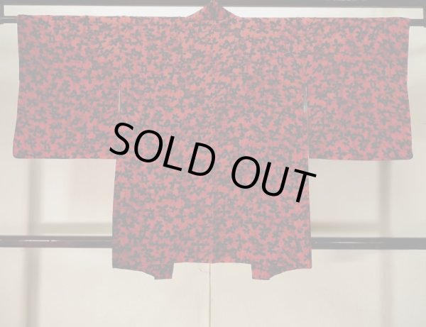 画像2: K1020Q  羽織 女性用着物  シルク(正絹)   オフ ホワイト, 花 【中古】 【USED】 【リサイクル】 ★★★★☆ (2)