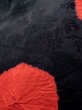 画像8: K1027F Mint  羽織 女性用着物  シルク（正絹）   黒,  【中古】 【USED】 【リサイクル】 ★★★★★ (8)