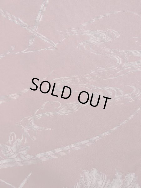 画像7: K1027U  羽織 女性用着物  シルク(正絹) 深い  紫, つた 【中古】 【USED】 【リサイクル】 ★★☆☆☆ (7)