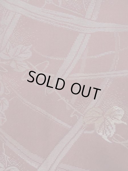 画像8: K1027U  羽織 女性用着物  シルク(正絹) 深い  紫, つた 【中古】 【USED】 【リサイクル】 ★★☆☆☆ (8)