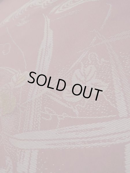 画像9: K1027U  羽織 女性用着物  シルク(正絹) 深い  紫, つた 【中古】 【USED】 【リサイクル】 ★★☆☆☆ (9)