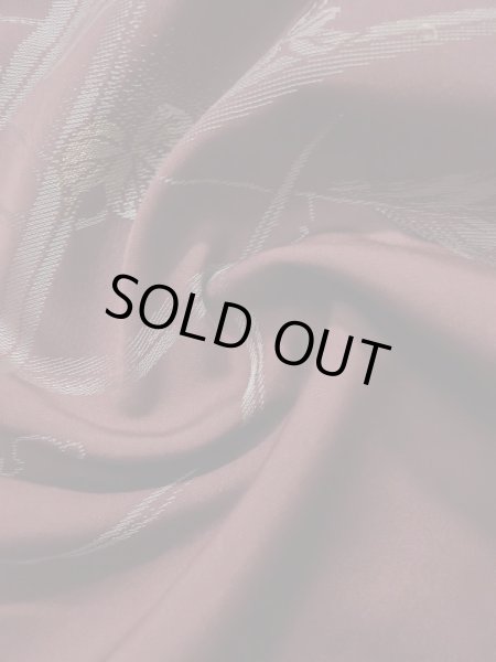 画像12: K1027U  羽織 女性用着物  シルク(正絹) 深い  紫, つた 【中古】 【USED】 【リサイクル】 ★★☆☆☆ (12)