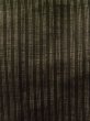 画像7: K1027X  羽織 男性用着物  シルク（正絹） 深い  ブラウン（茶色）, 縞 【中古】 【USED】 【リサイクル】 ★☆☆☆☆ (7)