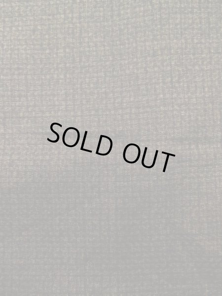 画像5: K1028B  羽織 男性用着物  シルク（正絹） ヘザー（杢） 深い ブラウン（茶色）, チェック柄 【中古】 【USED】 【リサイクル】 ★☆☆☆☆ (5)