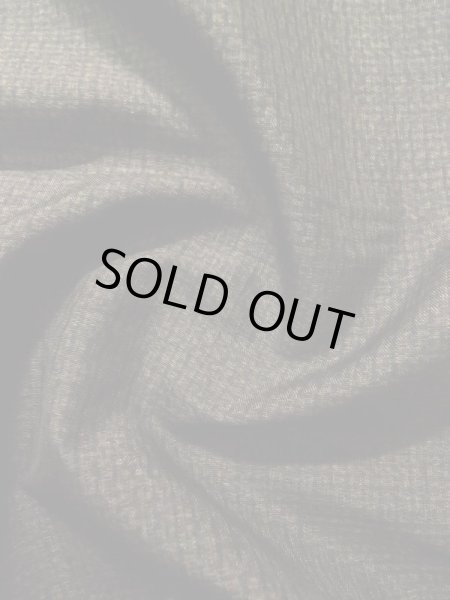 画像9: K1028B  羽織 男性用着物  シルク（正絹） ヘザー（杢） 深い ブラウン（茶色）, チェック柄 【中古】 【USED】 【リサイクル】 ★☆☆☆☆ (9)