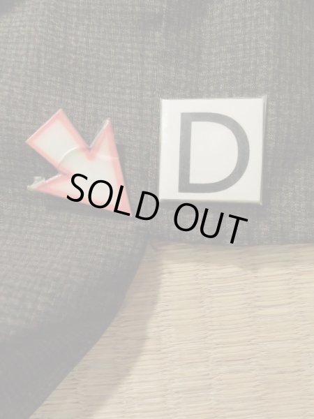 画像16: K1028B  羽織 男性用着物  シルク（正絹） ヘザー（杢） 深い ブラウン（茶色）, チェック柄 【中古】 【USED】 【リサイクル】 ★☆☆☆☆ (16)