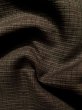 画像18: K1104E  羽織 男性用着物  シルク（正絹） 深い  ブラウン（茶色）, チェック柄 【中古】 【USED】 【リサイクル】 ★☆☆☆☆ (18)