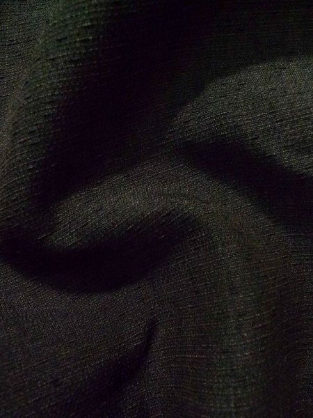 画像18: K1104P  羽織 男性用着物 裏:レアデザイン シルク(正絹) ダークな  ブラウン(茶色),  【中古】 【USED】 【リサイクル】 ★☆☆☆☆ (18)