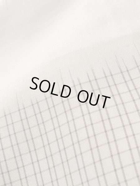 画像8: K1104R Mint  羽織 男性用着物 珍しい柄です シルク(正絹) 深い  ブラウン(茶色), 小さな点々 【中古】 【USED】 【リサイクル】 ★★★★☆ (8)