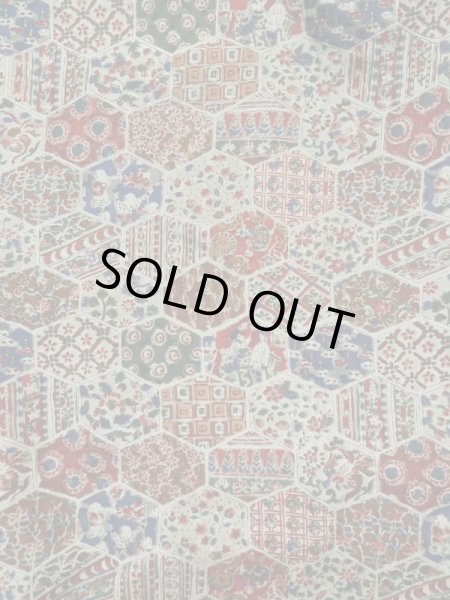 画像4: K1104S  羽織 男性用着物 珍しい柄です シルク（正絹）   黒, 小さな点々 【中古】 【USED】 【リサイクル】 ★★★☆☆ (4)