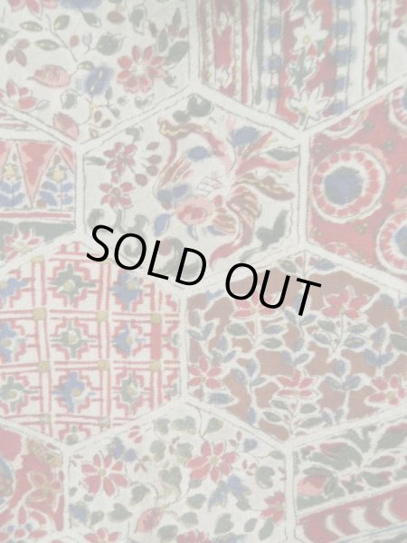 画像5: K1104S  羽織 男性用着物 珍しい柄です シルク（正絹）   黒, 小さな点々 【中古】 【USED】 【リサイクル】 ★★★☆☆ (5)