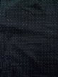 画像11: K1104S  羽織 男性用着物 珍しい柄です シルク（正絹）   黒, 小さな点々 【中古】 【USED】 【リサイクル】 ★★★☆☆ (11)