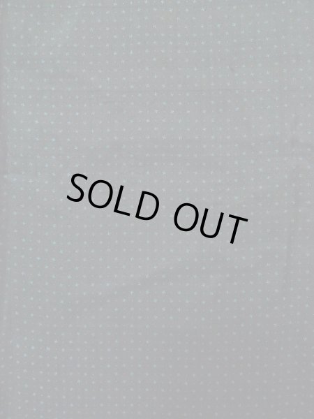 画像12: K1104S  羽織 男性用着物 珍しい柄です シルク（正絹）   黒, 小さな点々 【中古】 【USED】 【リサイクル】 ★★★☆☆ (12)