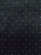 画像13: K1104S  羽織 男性用着物 珍しい柄です シルク（正絹）   黒, 小さな点々 【中古】 【USED】 【リサイクル】 ★★★☆☆ (13)