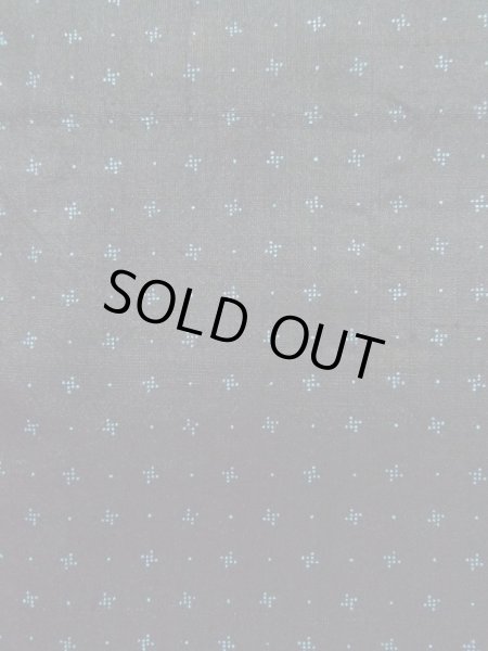 画像13: K1104S  羽織 男性用着物 珍しい柄です シルク（正絹）   黒, 小さな点々 【中古】 【USED】 【リサイクル】 ★★★☆☆ (13)