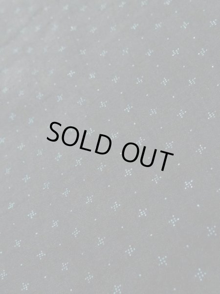 画像15: K1104S  羽織 男性用着物 珍しい柄です シルク（正絹）   黒, 小さな点々 【中古】 【USED】 【リサイクル】 ★★★☆☆ (15)