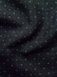 画像18: K1104S  羽織 男性用着物 珍しい柄です シルク（正絹）   黒, 小さな点々 【中古】 【USED】 【リサイクル】 ★★★☆☆ (18)