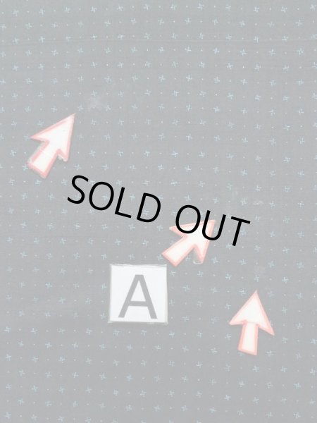 画像20: K1104S  羽織 男性用着物 珍しい柄です シルク（正絹）   黒, 小さな点々 【中古】 【USED】 【リサイクル】 ★★★☆☆ (20)