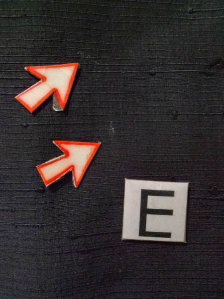 画像22: K1104T  羽織 男性用着物 綿入り シルク(正絹)   黒,  【中古】 【USED】 【リサイクル】 ★☆☆☆☆ (22)