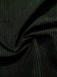 画像8: K1104U Mint  羽織 男性用着物  シルク（正絹）   黒, 縞 【中古】 【USED】 【リサイクル】 ★★★★☆ (8)