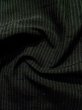 画像9: K1104U Mint  羽織 男性用着物  シルク（正絹）   黒, 縞 【中古】 【USED】 【リサイクル】 ★★★★☆ (9)