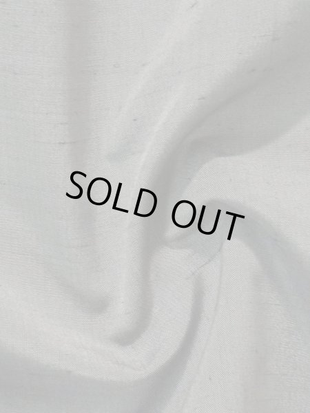 画像10: K1104V  羽織 男性用着物 珍しい色です シルク(正絹)   グレー(灰色),  【中古】 【USED】 【リサイクル】 ★★★☆☆ (10)