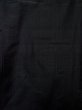 画像4: K1104W  羽織 男性用着物  シルク（正絹）   黒, 縞 【中古】 【USED】 【リサイクル】 ★☆☆☆☆ (4)