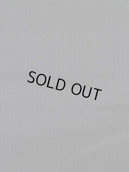 画像6: K1104W  羽織 男性用着物  シルク（正絹）   黒, 縞 【中古】 【USED】 【リサイクル】 ★☆☆☆☆ (6)