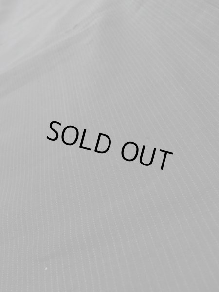 画像7: K1104W  羽織 男性用着物  シルク（正絹）   黒, 縞 【中古】 【USED】 【リサイクル】 ★☆☆☆☆ (7)