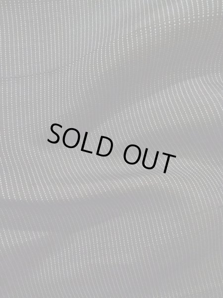 画像9: K1104X Mint  羽織 男性用着物  麻   黒, 縞 【中古】 【USED】 【リサイクル】 ★★★★☆ (9)