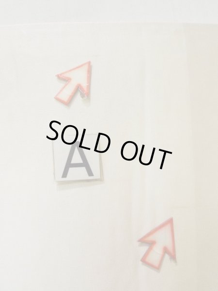 画像10: K1111M 袋帯  女性用着物 シルク（正絹） シャイニーな  オフ　ホワイト 孔雀  , 相良刺繍【中古】 【USED】 【リサイクル】 ★★★☆☆ (10)