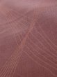画像7: K1117O  紬 女性用着物  シルク（正絹） 淡い  紫, 幾何学模様 【中古】 【USED】 【リサイクル】 ★★☆☆☆ (7)
