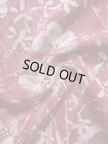 画像11: K1203G  道行 女性用着物  シルク（正絹） 淡い  ピンク, 花 【中古】 【USED】 【リサイクル】 ★★★☆☆ (11)