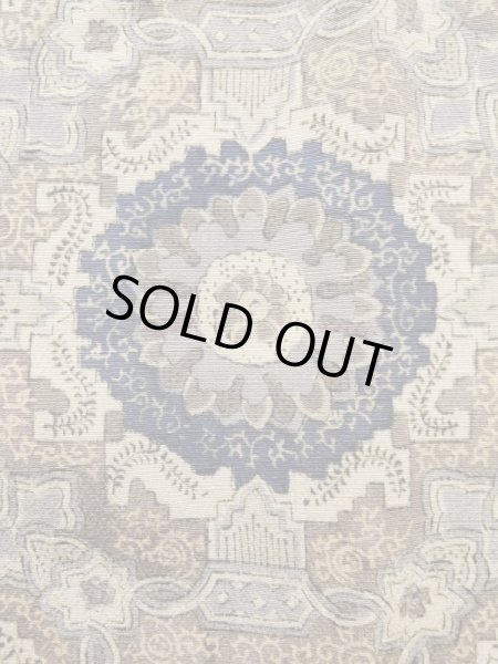 画像6: K1203H Mint  道行 女性用着物  シルク(正絹) 淡い  ブラウン(茶色), 更紗 【中古】 【USED】 【リサイクル】 ★★★★☆ (6)