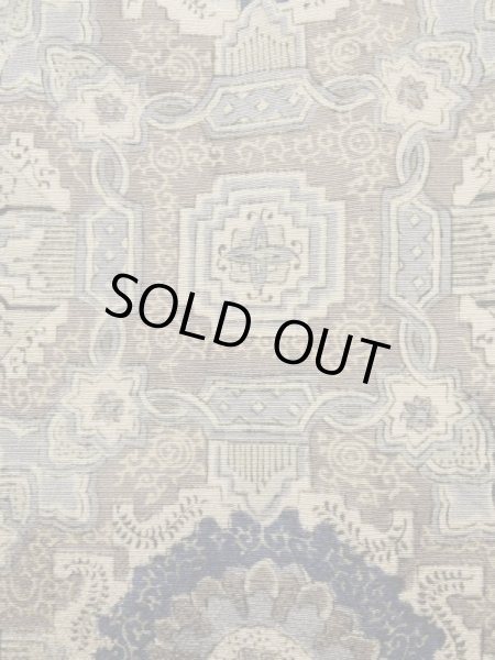 画像7: K1203H Mint  道行 女性用着物  シルク(正絹) 淡い  ブラウン(茶色), 更紗 【中古】 【USED】 【リサイクル】 ★★★★☆ (7)