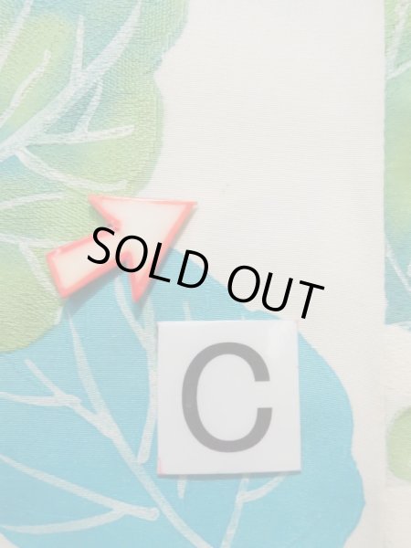 画像16: K1203M  道行 女性用着物  シルク(正絹)   オフ ホワイト, 葉 【中古】 【USED】 【リサイクル】 ★★☆☆☆ (16)