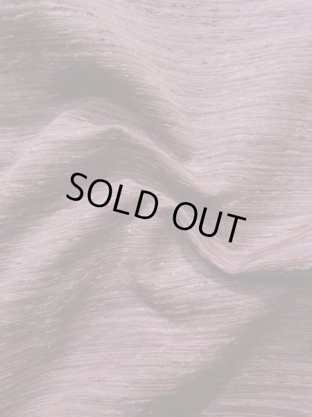 画像10: K1203T  道行 女性用着物  シルク(正絹) 淡い  ピンク, 花 【中古】 【USED】 【リサイクル】 ★★★☆☆ (10)