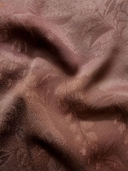 画像12: K1203W Mint  道行 女性用着物  シルク(正絹) 淡い 茶色がかった ピンク,  【中古】 【USED】 【リサイクル】 ★★★★☆ (12)