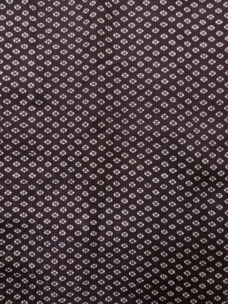 画像4: K1203Y Mint  道行 女性用着物  シルク(正絹) 深い  紫, 花 【中古】 【USED】 【リサイクル】 ★★★★☆ (4)