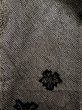 画像3: K1209R  羽織 女性用着物  シルク（正絹） ヘザー（杢）  黒, 抽象的模様 【中古】 【USED】 【リサイクル】 ★★☆☆☆ (3)