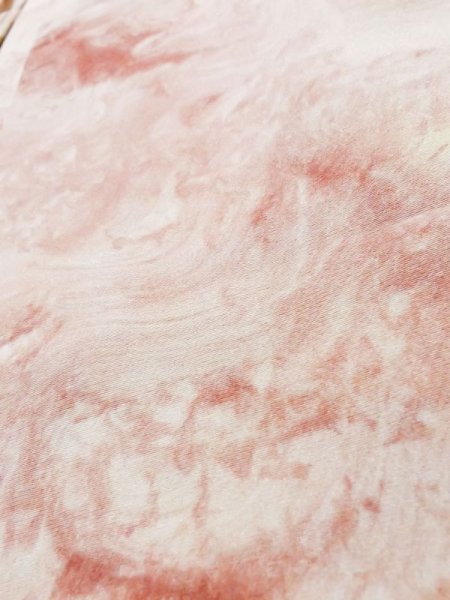 画像9: K1209V  羽織 女性用着物  シルク(正絹)   ピンク, 抽象的模様 【中古】 【USED】 【リサイクル】 ★★★☆☆ (9)