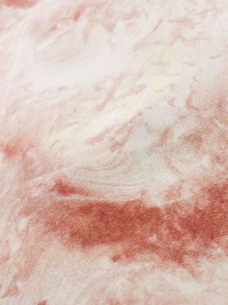 画像10: K1209V  羽織 女性用着物  シルク(正絹)   ピンク, 抽象的模様 【中古】 【USED】 【リサイクル】 ★★★☆☆ (10)