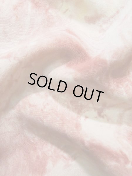 画像13: K1209V  羽織 女性用着物  シルク（正絹）   ピンク, 抽象的模様 【中古】 【USED】 【リサイクル】 ★★★☆☆ (13)