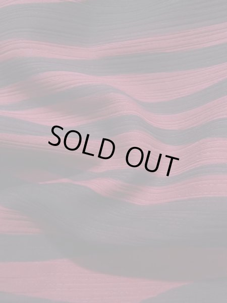 画像12: K1210B Mint  道行 女性用着物  シルク（正絹）   えんじ, 線 【中古】 【USED】 【リサイクル】 ★★★★☆ (12)