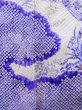 画像9: K1222F Mint  振袖 女性用着物  シルク（正絹）   紫, ぼたん 【中古】 【USED】 【リサイクル】 ★★★★☆ (9)